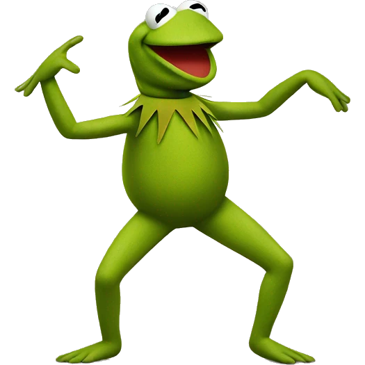 kermit dancing emoji