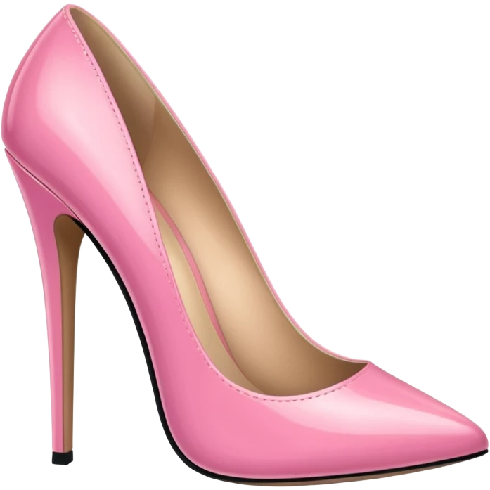 Pink heels emoji