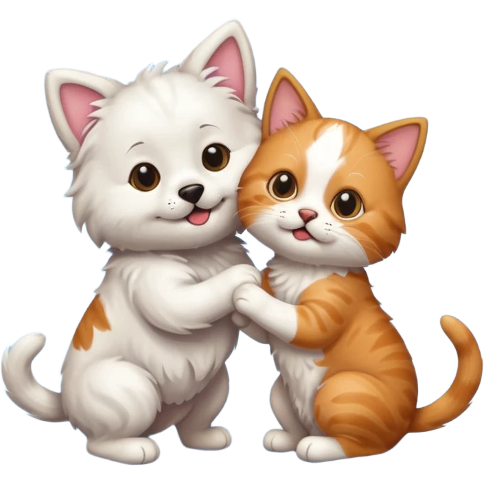 Dog plus cat emoji
