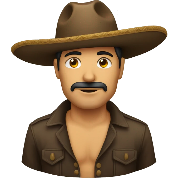hombre de sombrero emoji