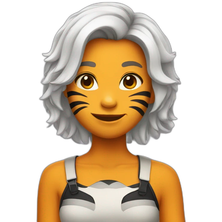 Tigergirl emoji