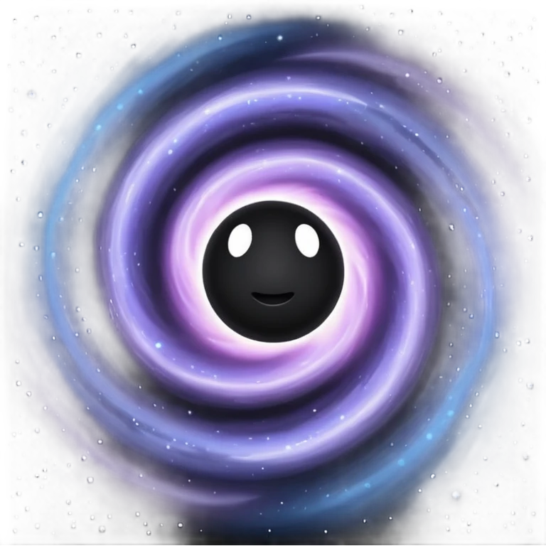 black hole emoji
