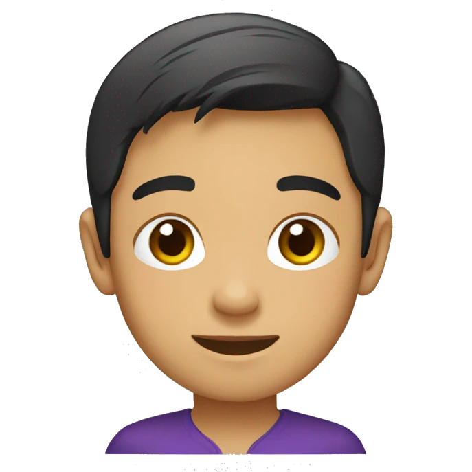 A malay boy wearing baju melayu emoji