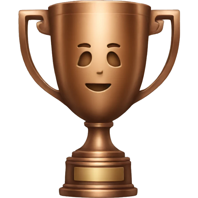 bronze trophy emoji