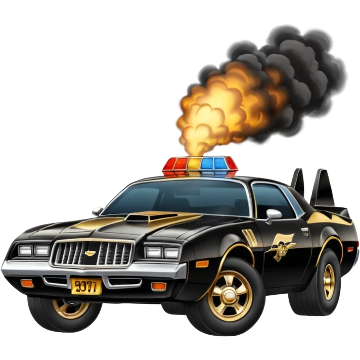 smokey and the bandit car emoji