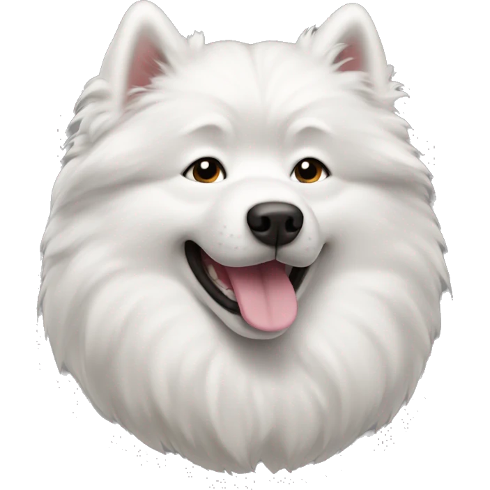 samoyed dog emoji