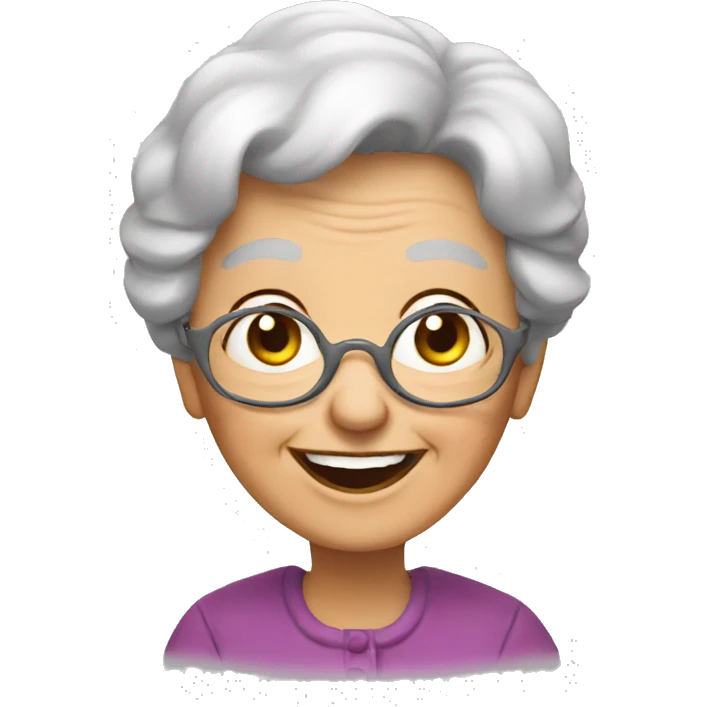vary happy granny emoji
