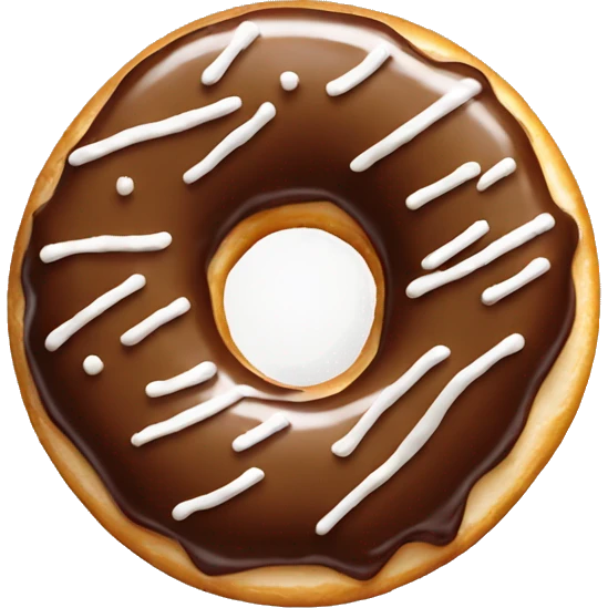 Krispy Kreme glazed donut emoji