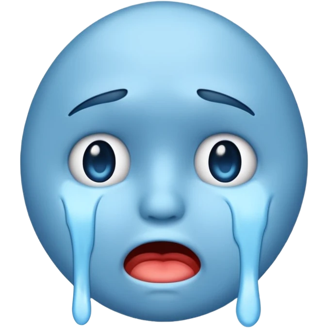 Super mega duper cry emoji, make it similar to this emoji: 😭  emoji