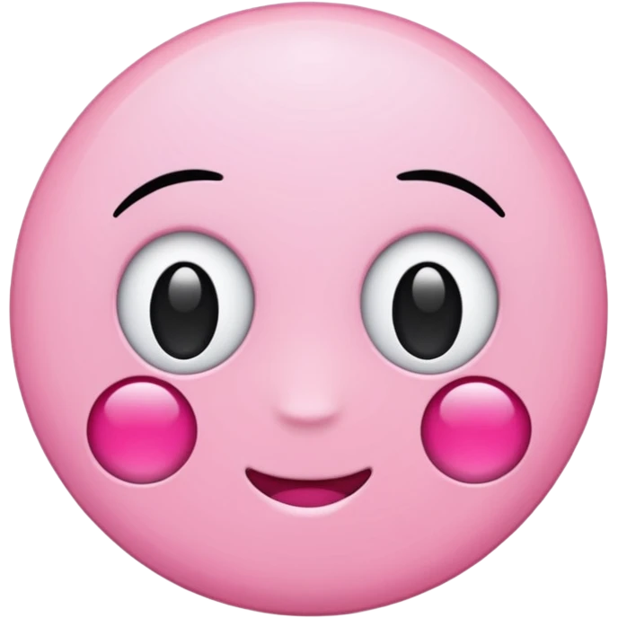 pink small dot emoji