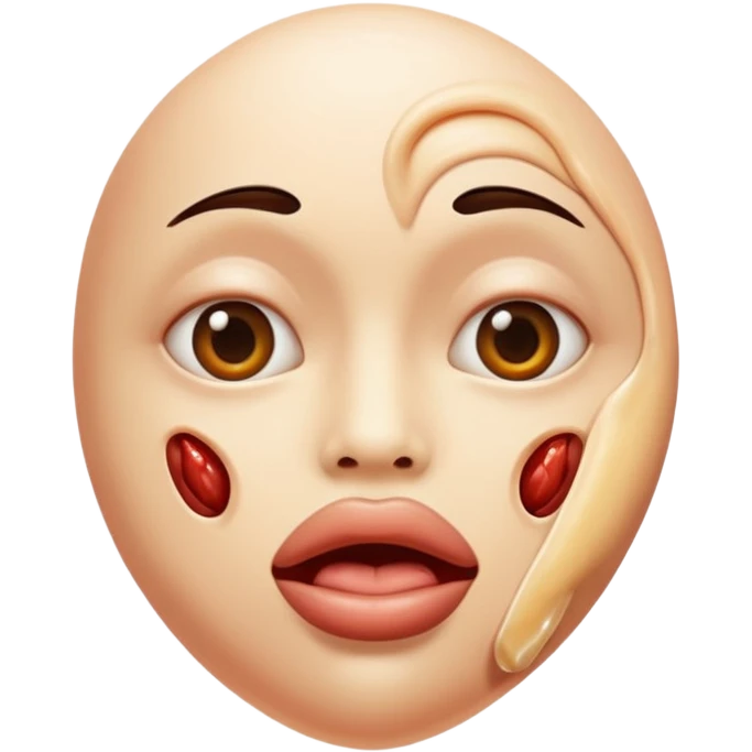 human+food hybrid emoji