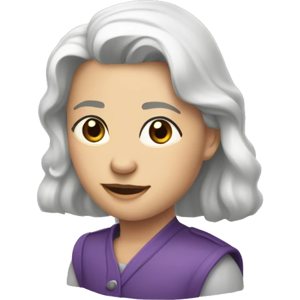 Машина фиолетовая с черепом emoji