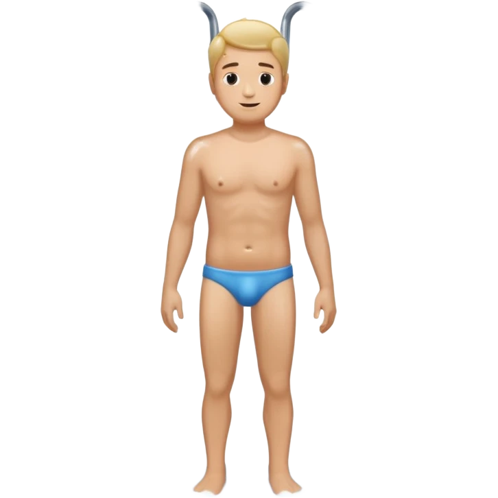 Man in shower full body emoji