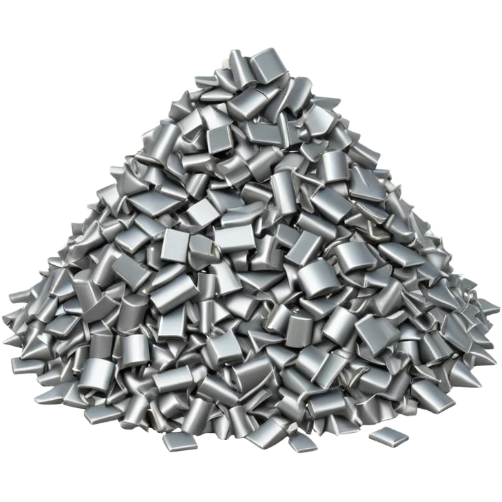 Magnet suck in metal emoji