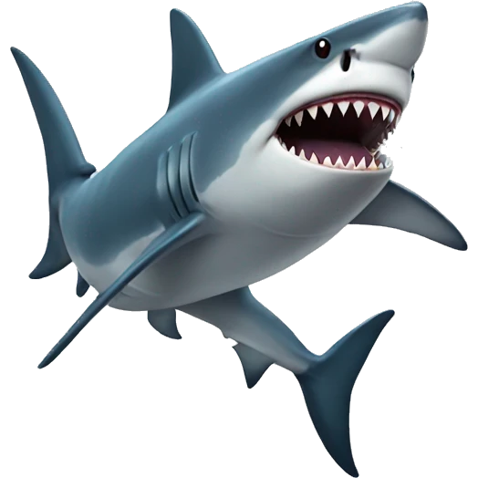 Shark with legs emoji