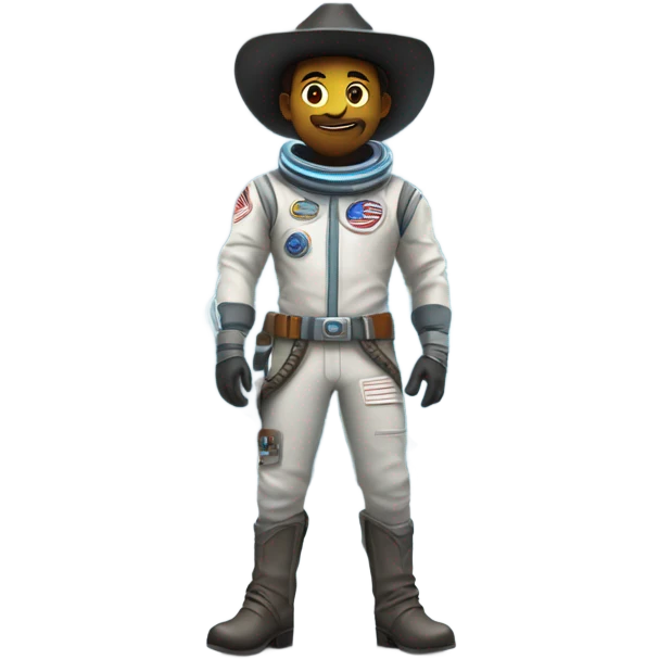 cowboy astronaut emoji