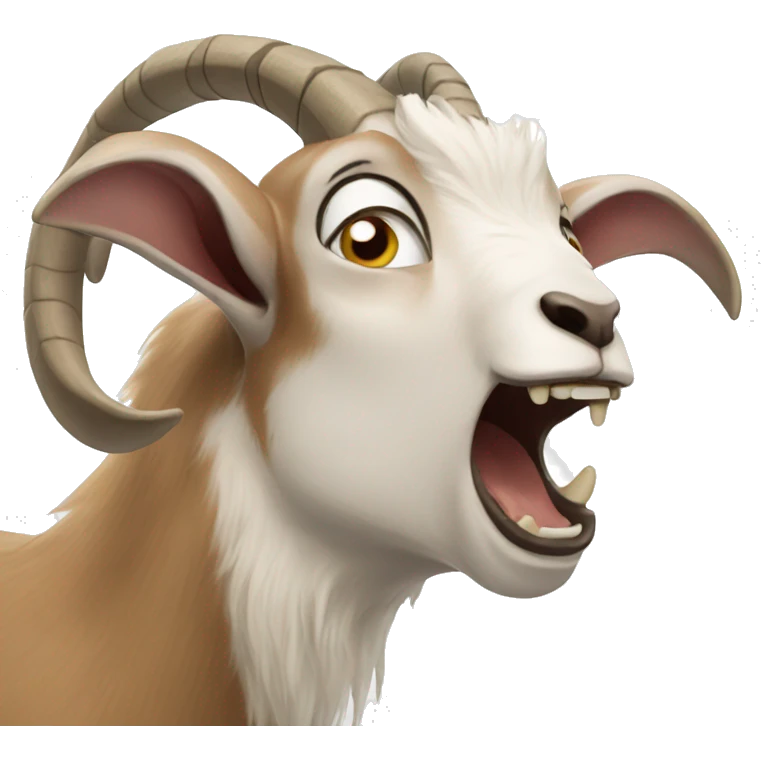 screaming goat emoji