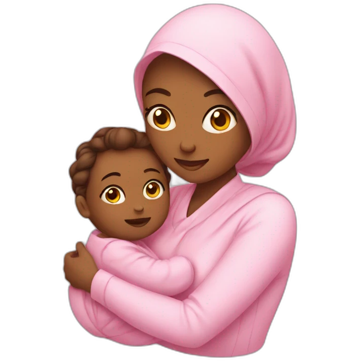 Mother baby emoji