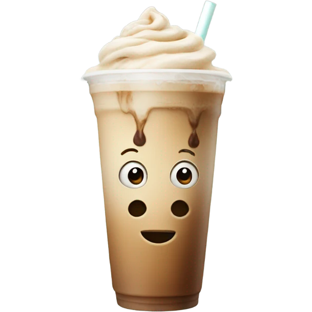 iced latte emoji