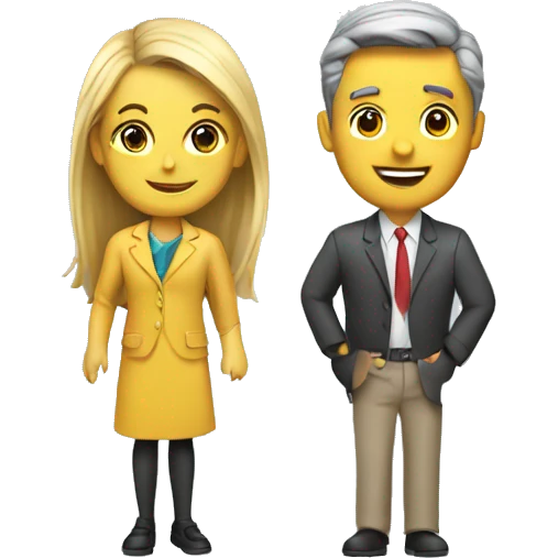 Girl dr with a car sales person emoji