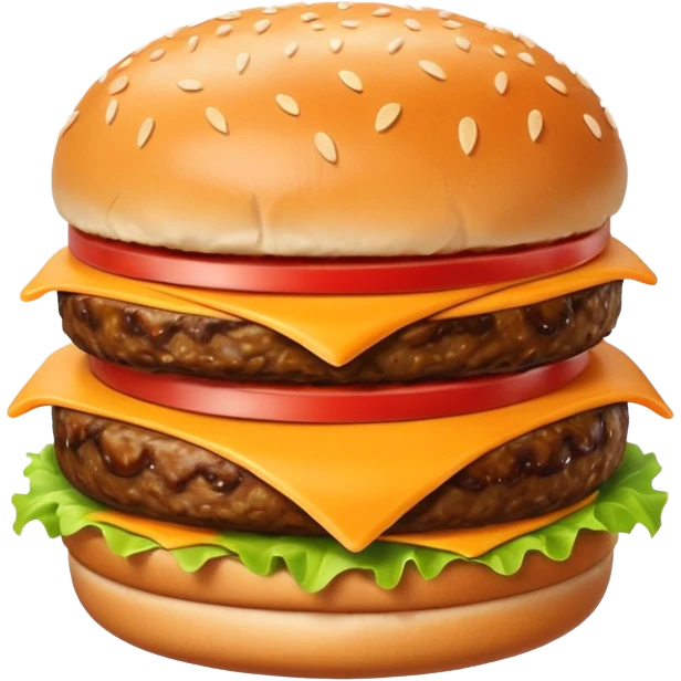 hamburguesa con cheddar emoji