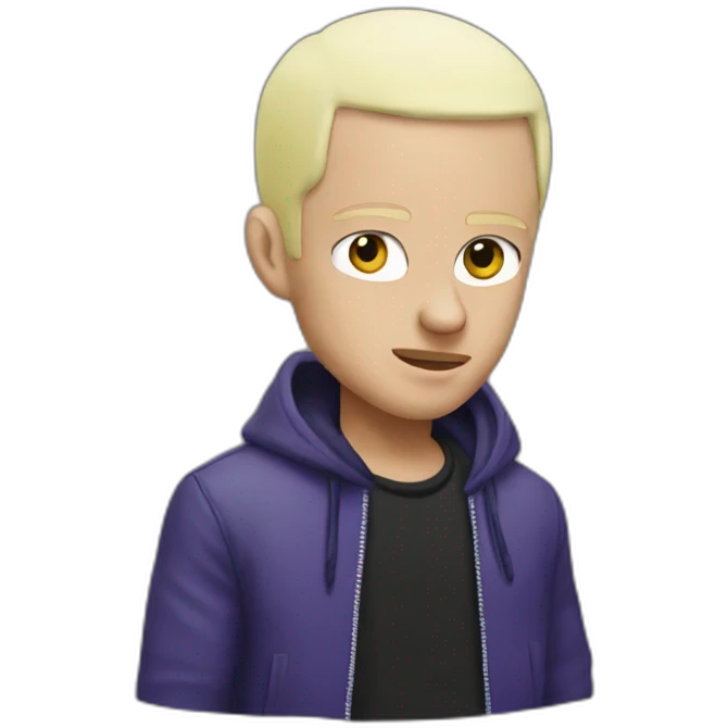 The fake Slim Shady emoji