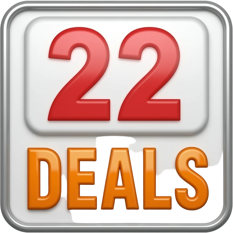 amazing deals sign emoji