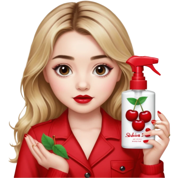 Sabrina carpenter cherry baby body mist   emoji