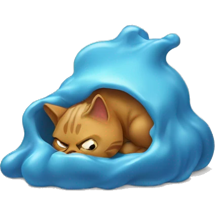 cat puking  emoji