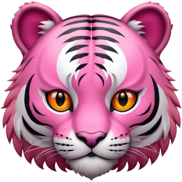 pink tiger emoji