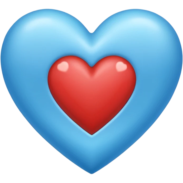 corazon celeste emoji