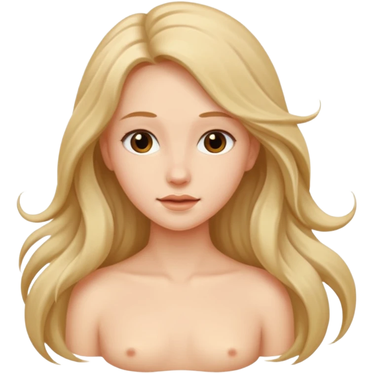 נערה ערומה emoji