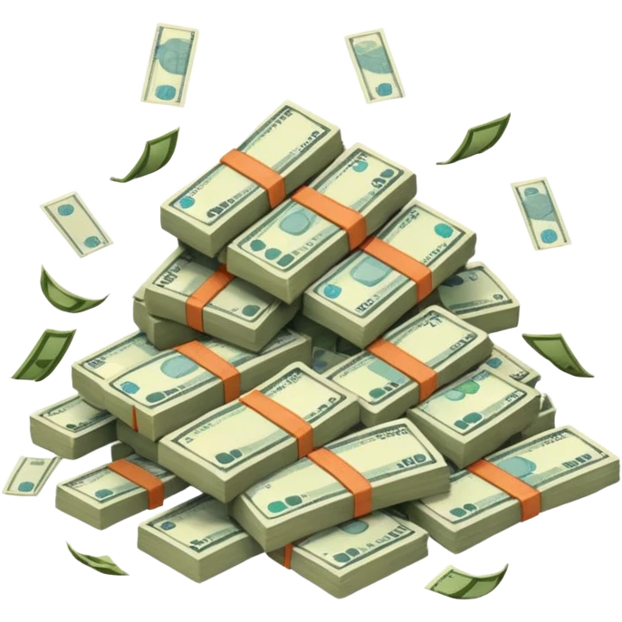 INR MONEY RAIN emoji