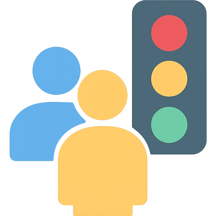 traffic people emoji