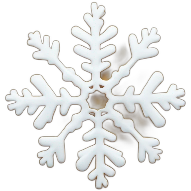  snowflake and pancake emoji