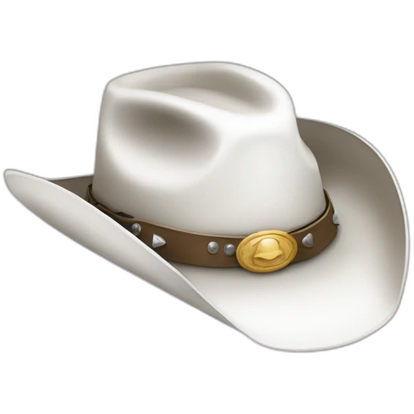 the lone ranger white cowboy hat emoji