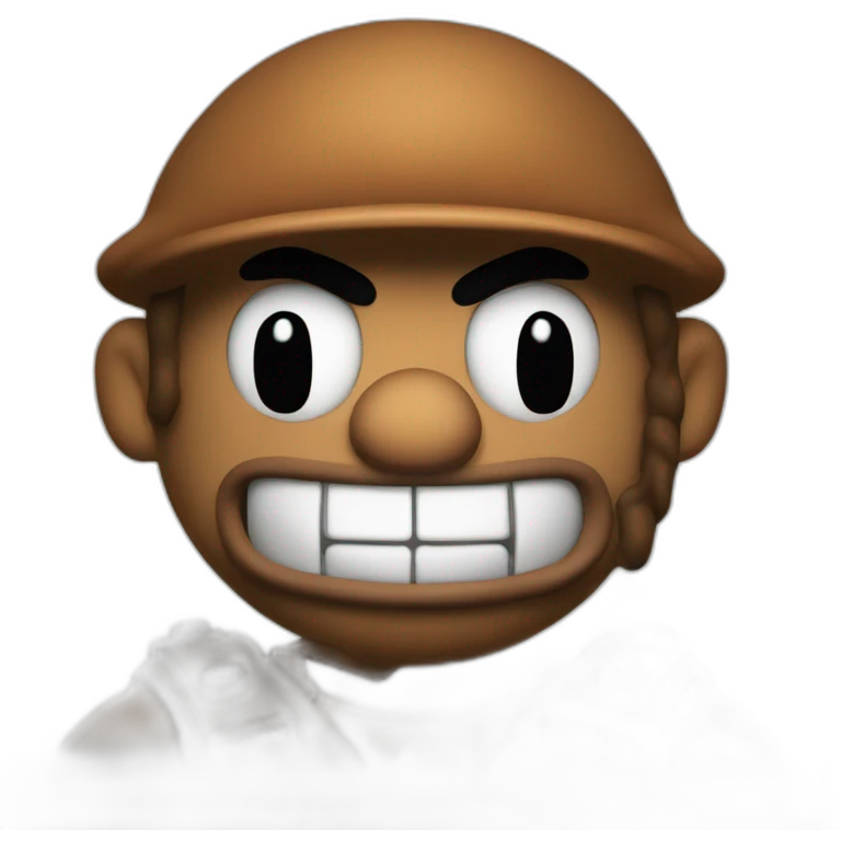 Goomba de Mario  emoji