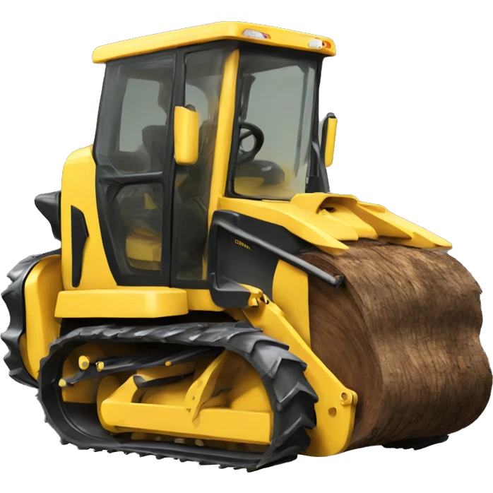 wood skidder machine emoji