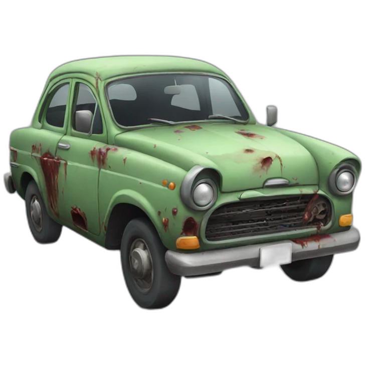 zombie car emoji