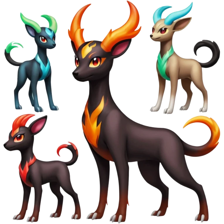 Darkrai-Houndoom-Crelly-Filian-Vedal-Meloetta-fusion, full body emoji