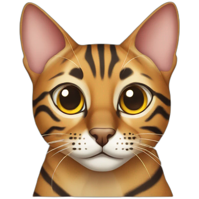 bengal cat emoji