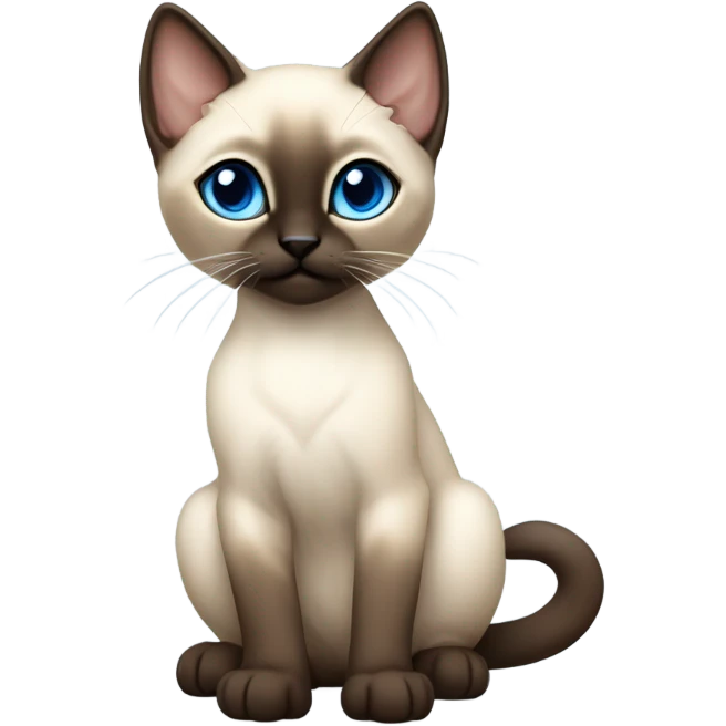siamese kitten emoji
