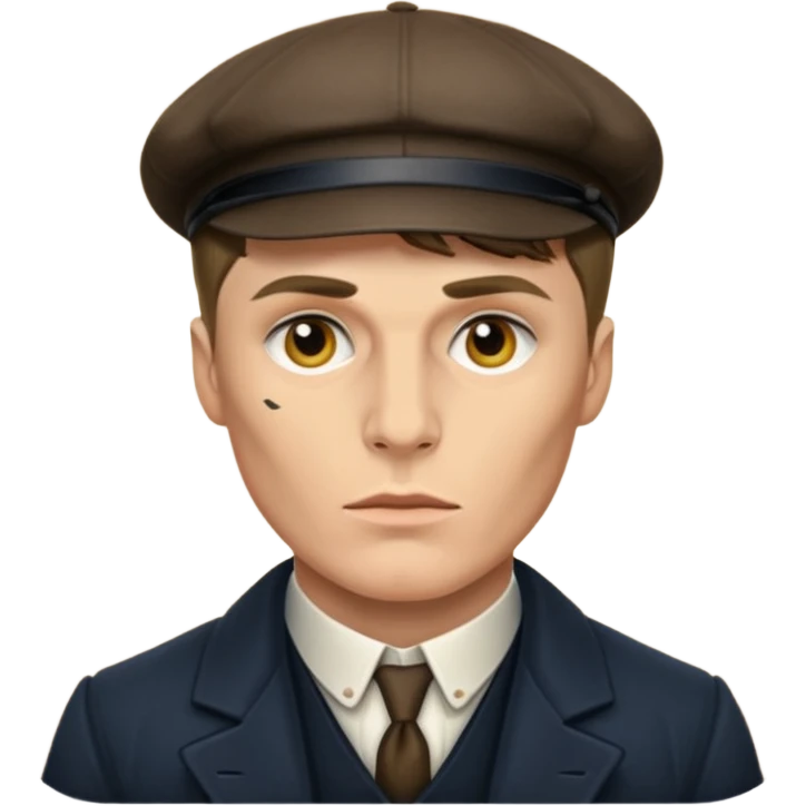 necesito que me hagas la cara de tommy shelny en emoji tip apple emoji