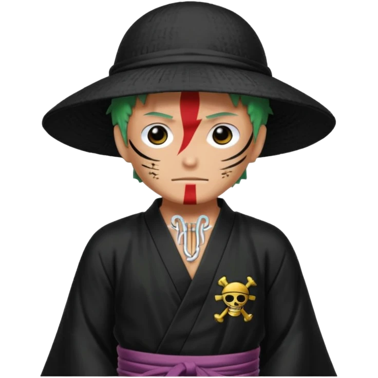 one piece zoro in land of wano emoji