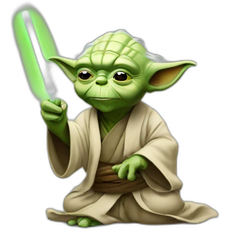 yoda farting emoji