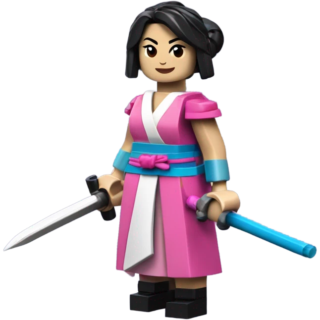 fullbody lego mulan emoji