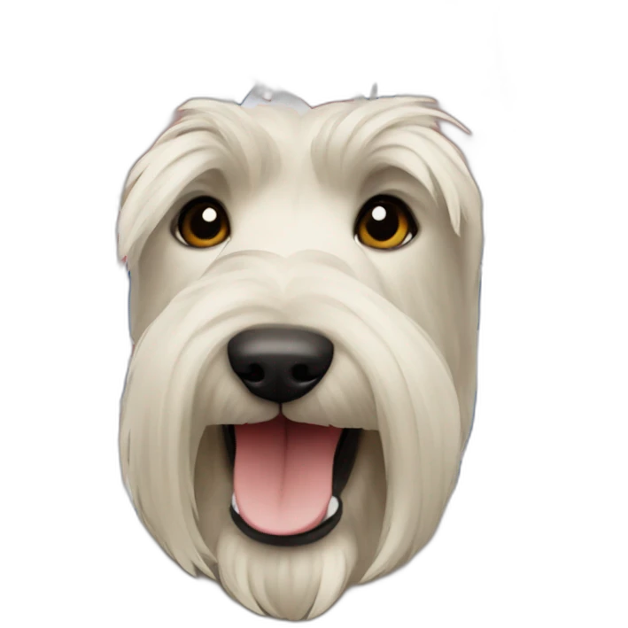 scottish terrier background china flag emoji