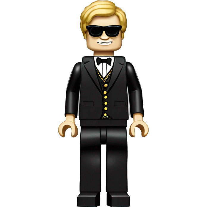 ELTON JOHN lego full body emoji