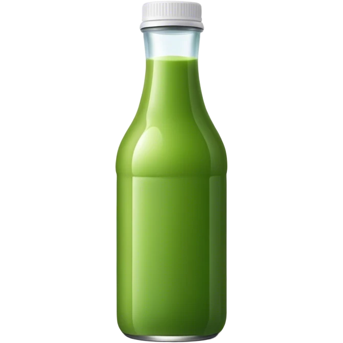 Green juice bottled emoji