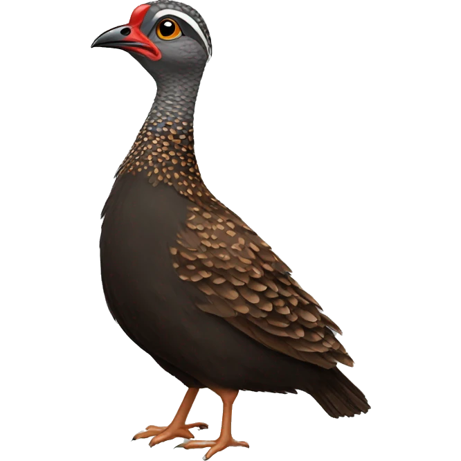 Black francolin  emoji